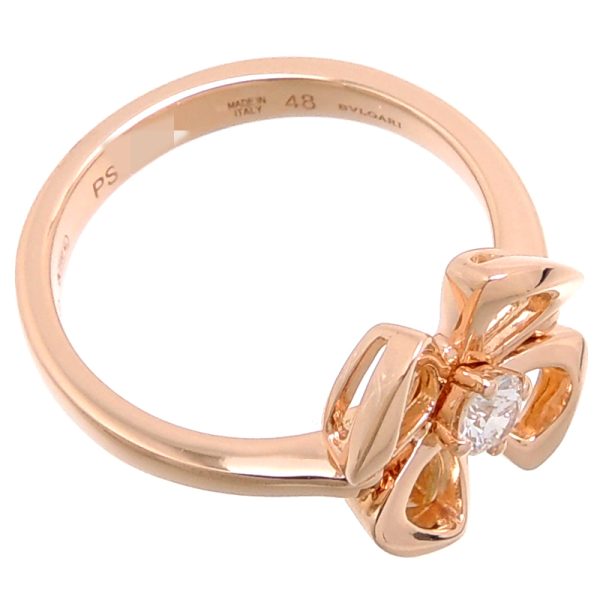 fdh74229 2 Bvlgari Fiorever Womens Ring 750 Pink Gold No 8