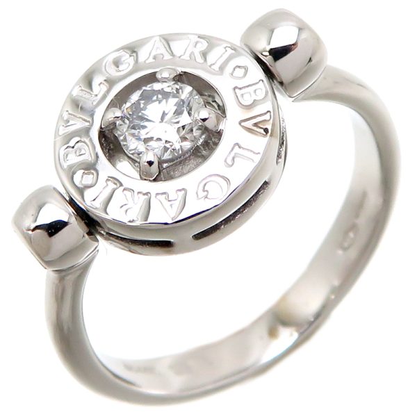 fdh81615 1 BVLGARI Diamond Womens Ring 750 White Gold