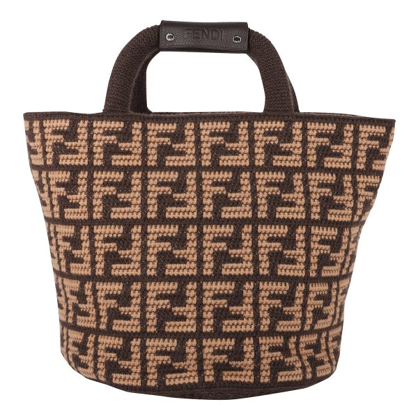 fe7va602apdhf1mlr 1 Fendi Tote Bag F is Fendi Brown