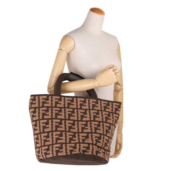 fe7va602apdhf1mlr 6 Fendi Tote Bag F is Fendi Brown