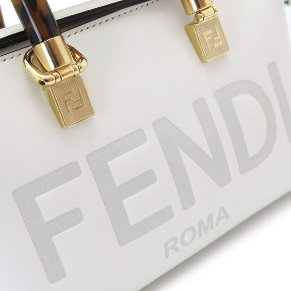 fendibytheway 7 Fendi By The Way Mini Bag Leather White