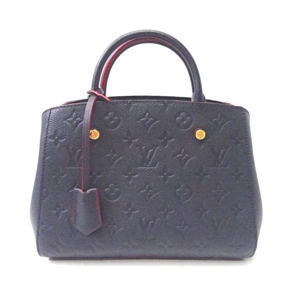 ft567271 3 Louis Vuitton Montaigne BB Handbag Marine Rouge