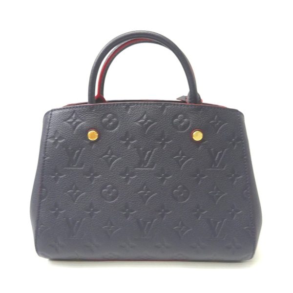 ft567271 4 Louis Vuitton Montaigne BB Handbag Marine Rouge