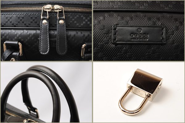 g 16 051 2 Gucci Diamante Business Briefcase Black