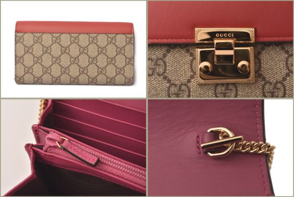 g 18 016 4 GUCCI Wallet Leather Brown