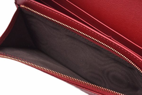 g 19 033 4 GUCCI Wallet Micro Guccisima GG Leather Rouge