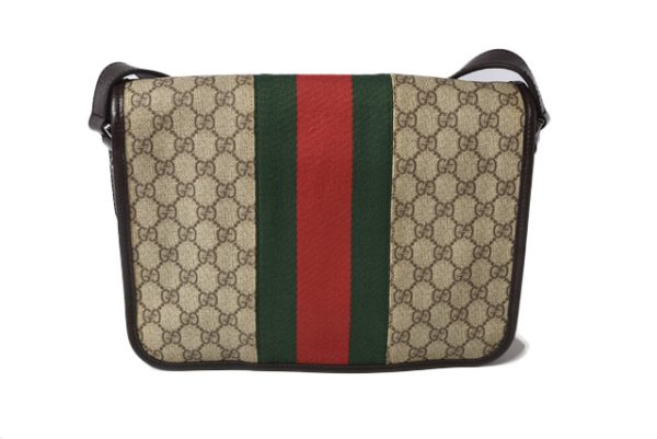 g 20 008 4 GUCCI Shoulder Bag GG Supreme Beige