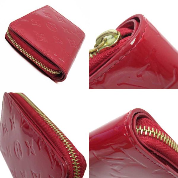 g1100 2 Louis Vuitton Monogram Vernis Agenda Wallet Red