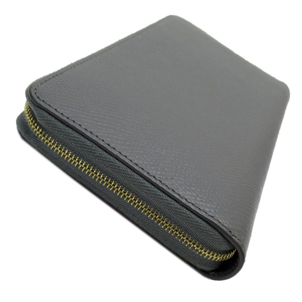 g3128g 1 Celine Leather Wallet Gray