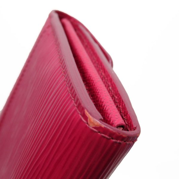 g3525a 3 Louis Vuitton Epi Portefeuille Sara Long Wallet Pink