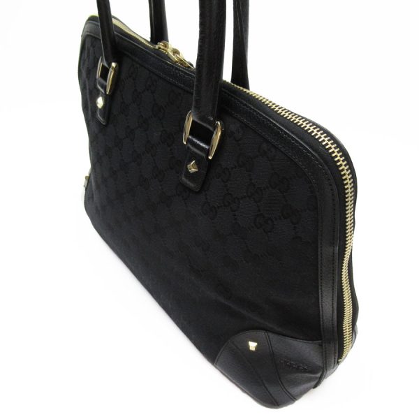 g3730a 1 Gucci GG Canvas Handbag Black