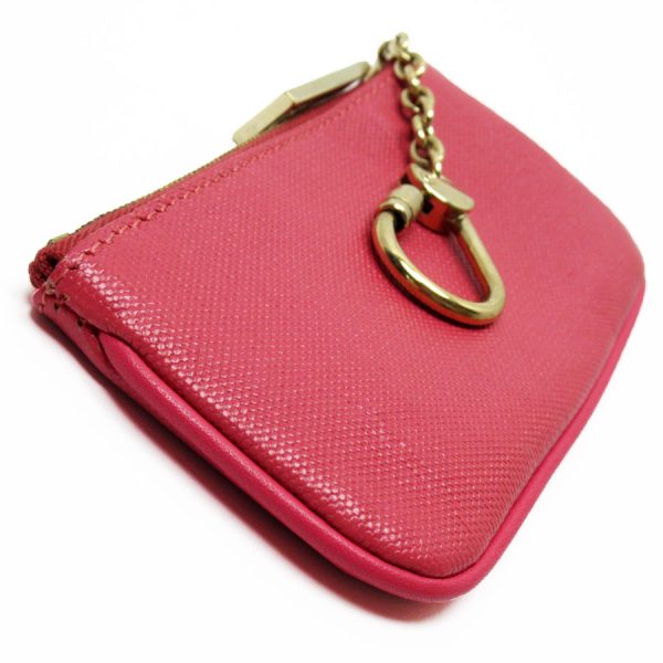 g4000a 1 Fendi Leather Coin Case Pink