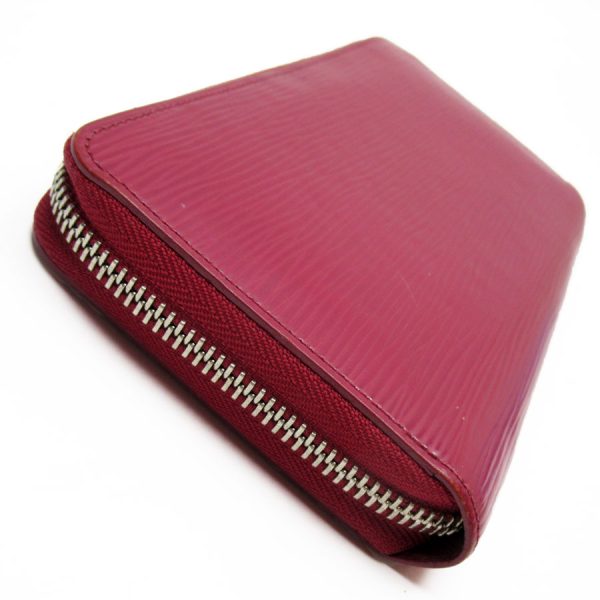 g4062a 1 Louis Vuitton Epi Zippy Wallet Round Zipper Long Wallet Fuchsia