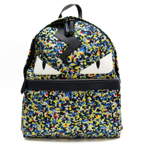 g4094g Fendi Nylon Backpack Multicolor