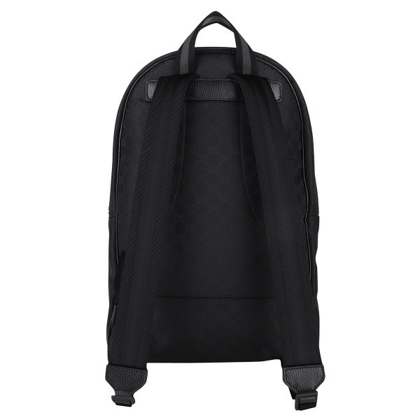 g449181g1xyn8615 2 Gucci Nylon Guccisima Rucksack Black