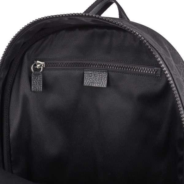 g449181g1xyn8615 7 Gucci Nylon Guccisima Rucksack Black