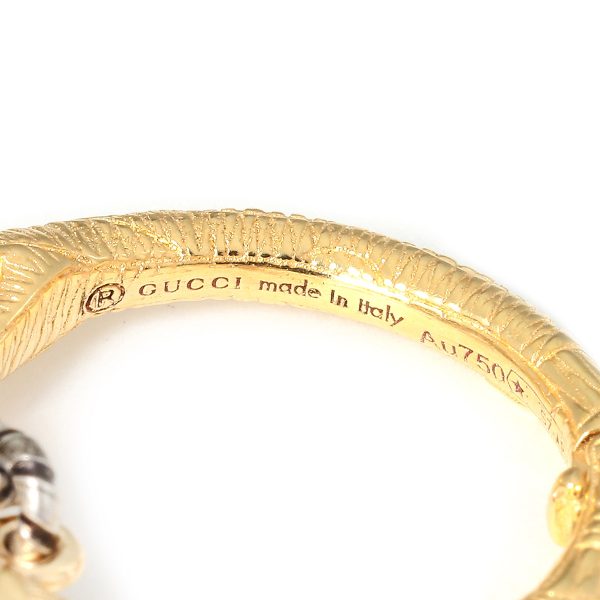 g461997082028170 8 GUCCI Gold Snake Ring Silver