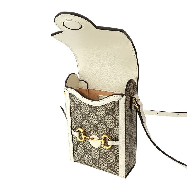 g62561592tcg9761 4 Gucci Horsebit Shoulder Bag Beige