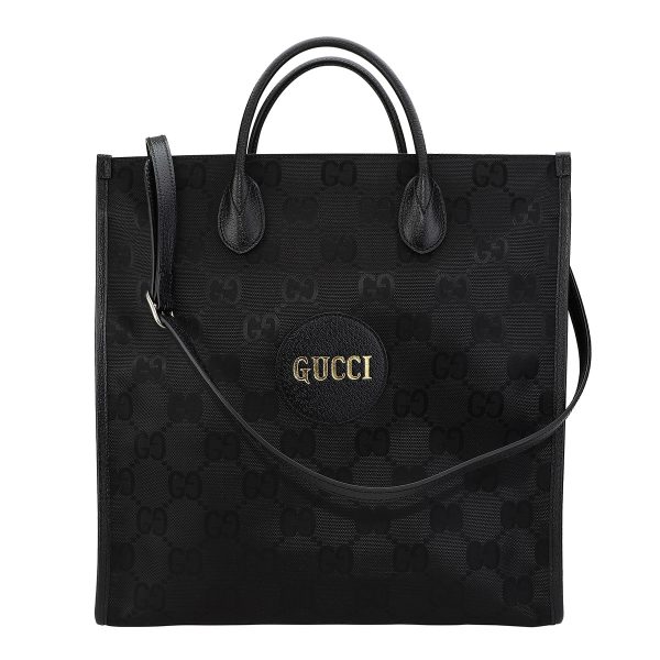 g630355h9han1000 1 Gucci Outlet Off The Grid Leather Tote Bag Black