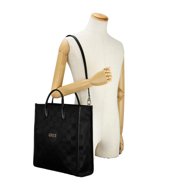 g630355h9han1000 6 Gucci Outlet Off The Grid Leather Tote Bag Black