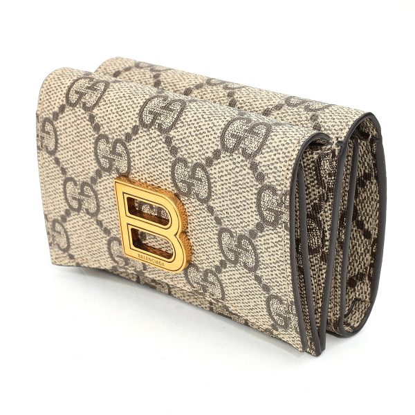 g681700kgd0t9742 4 Gucci The Hacker Project Trifold Wallet Beige