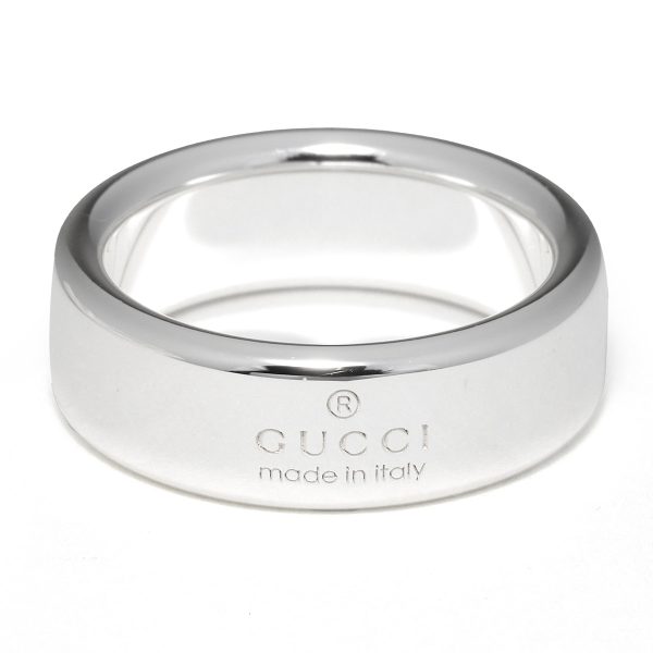 g774052j84008106 2 GUCCI Diagonal Ring Silver