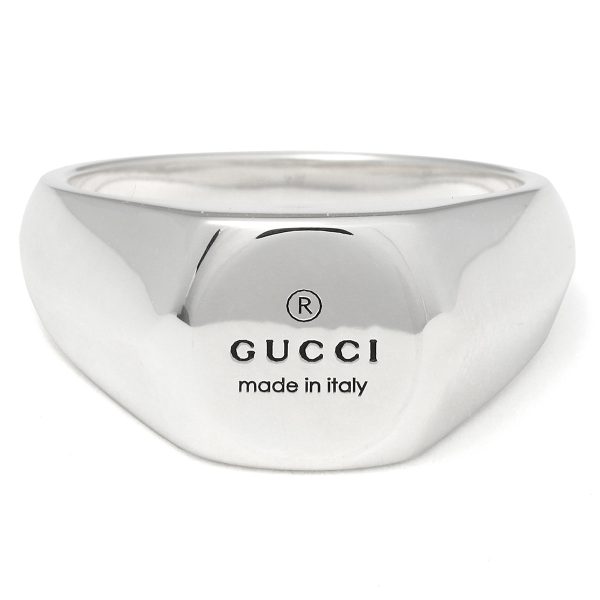 g779162j84008106 1 Gucci Ring Trademark Leather White