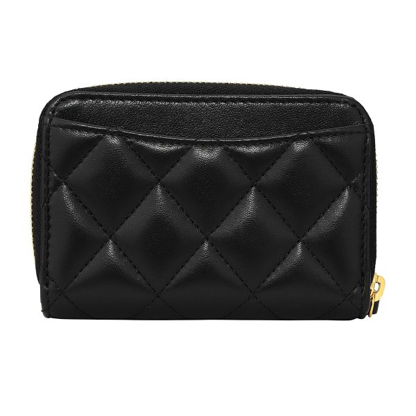 gch2405290015 2 Chanel Coin Case Lambskin Coin Case Black