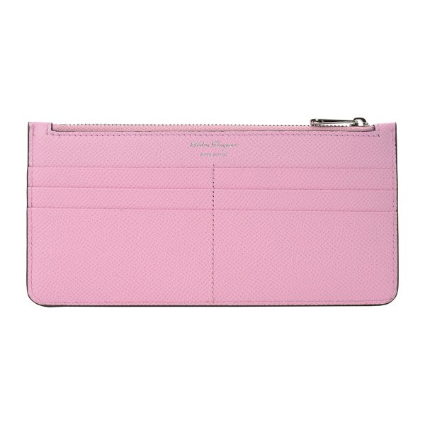 gfr220404762966 2 Ferragamo Card Case Gancini Pink