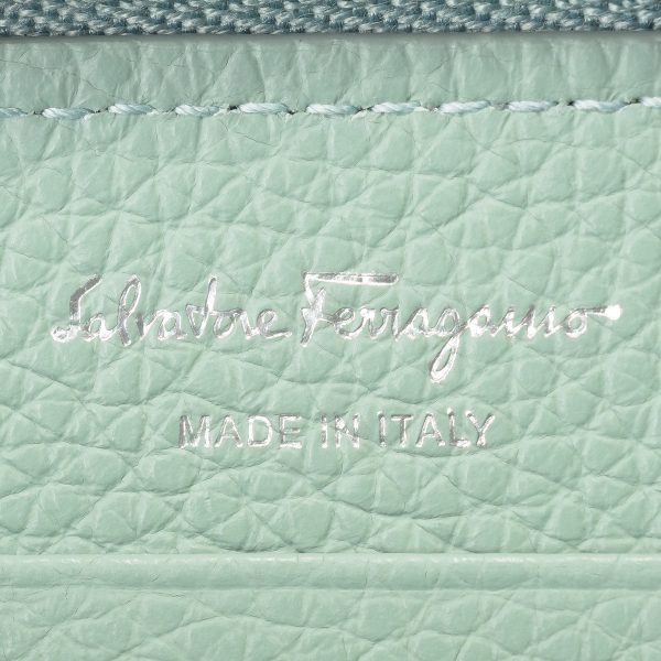 gfr220406770060 8 Ferragamo Coin Case Gancini Light Blue