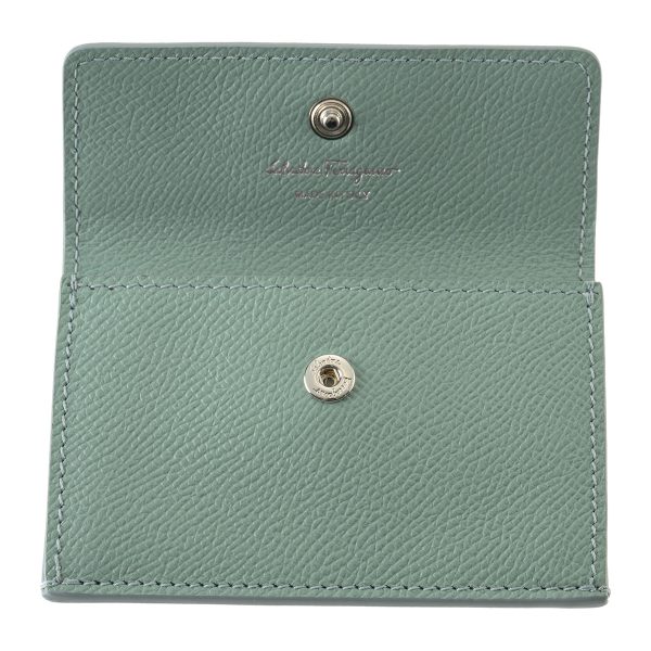 gfr220413771196 4 Ferragamo Coin Case Gancini Light Blue