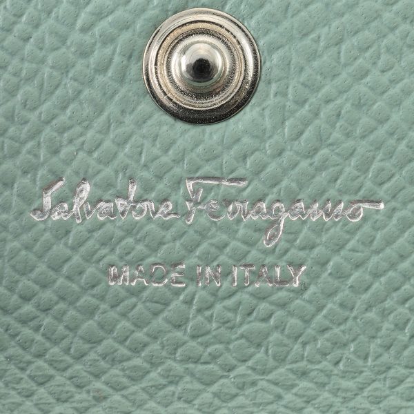 gfr220413771196 9 Ferragamo Coin Case Gancini Light Blue