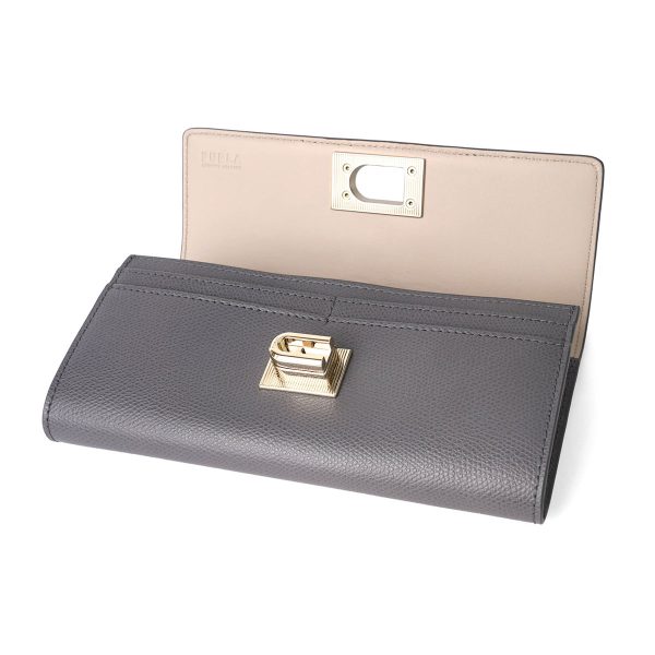 gfuzpcv0aco6409 6 Furla Gray Long Wallet