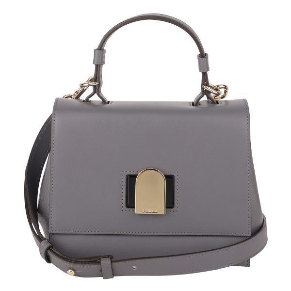 gfuzwb006103720 1 Furla Emma Gray Handbag