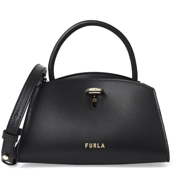 gfuzwb008694534 1 Furla Genesi Handbag Black