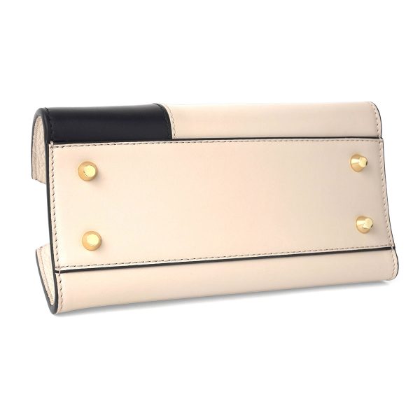 gfuzwb008698213 3 Furla Genesi Handbag Beige Black