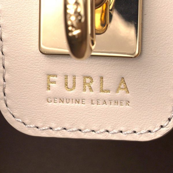 gfuzwb008698213 9 Furla Genesi Handbag Beige Black