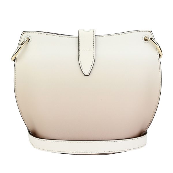 gfuzwb009134485 2 Furla Unica Leather Shoulder Bag White Beige