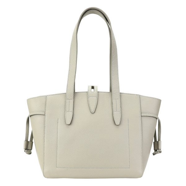 gfuzwb009525954 2 Furla Net Leather Tote Bag Beige