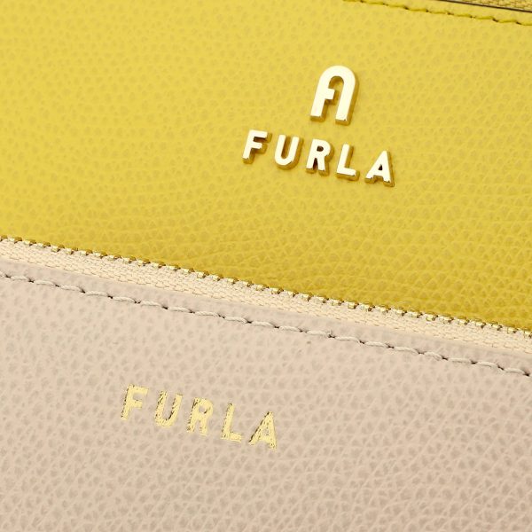 gfuzwe004535099 8 Furla Camellia Pouch Yellow Beige