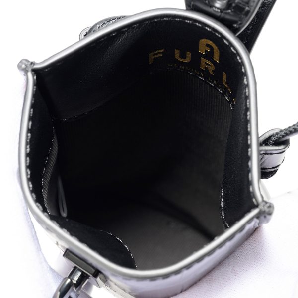 gfuzwe004838046 5 Furla Unica Leather Shoulder Bag Black