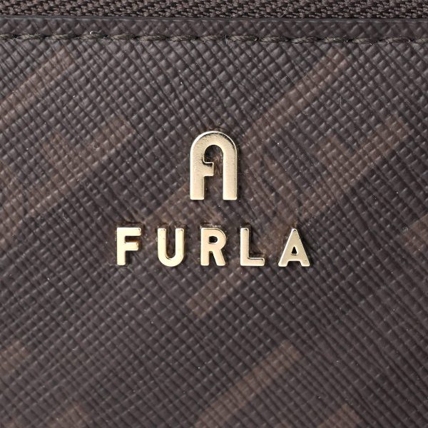 gfuzwp003130313 6 Furla Camellia Leather Long Wallet Dark Brown