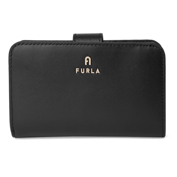 gfuzwp003143077 1 Furla Camellia Bifold Wallet Black