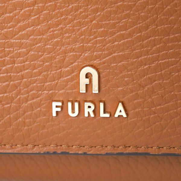 gfuzwp003173381 7 Furla Camellia Leather Long Wallet Brown