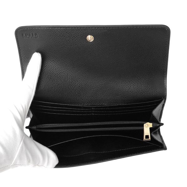 gfuzwp003243749 4 Furla Long Wallet Camellia Black