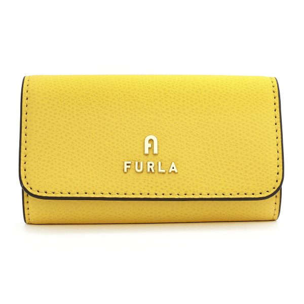 gfuzwr004366317 1 Furla Camellia Yellow Key Case