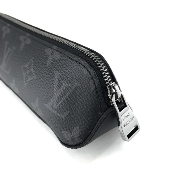 gi0199 05 Louis Vuitton Monogram Eclipse Leather Pencil Case