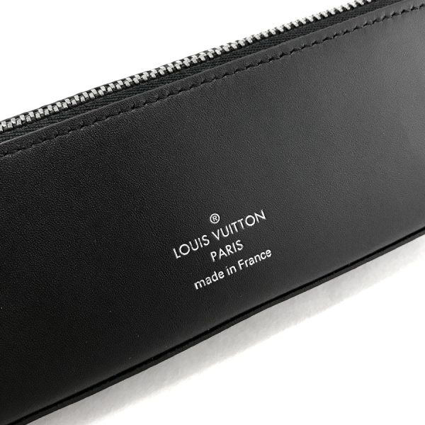 gi0199 06 Louis Vuitton Monogram Eclipse Leather Pencil Case