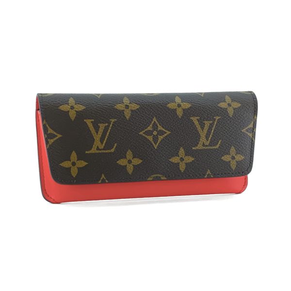 gi0372 01 Louis Vuitton Monogram Leather Glasses Case