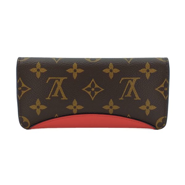 gi0372 02 Louis Vuitton Monogram Leather Glasses Case